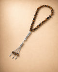 Natural Tiger Eye Tasbih – 10mm | 33 Beads